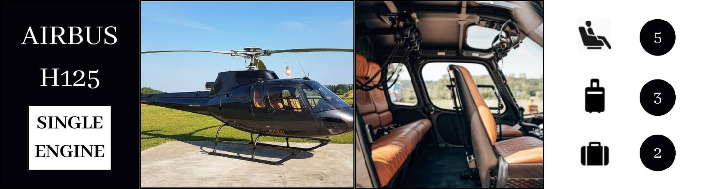 HELICOPTER TRANSFER FROM SAINT-TROPEZ TO COURCHEVEL (LFLJ)