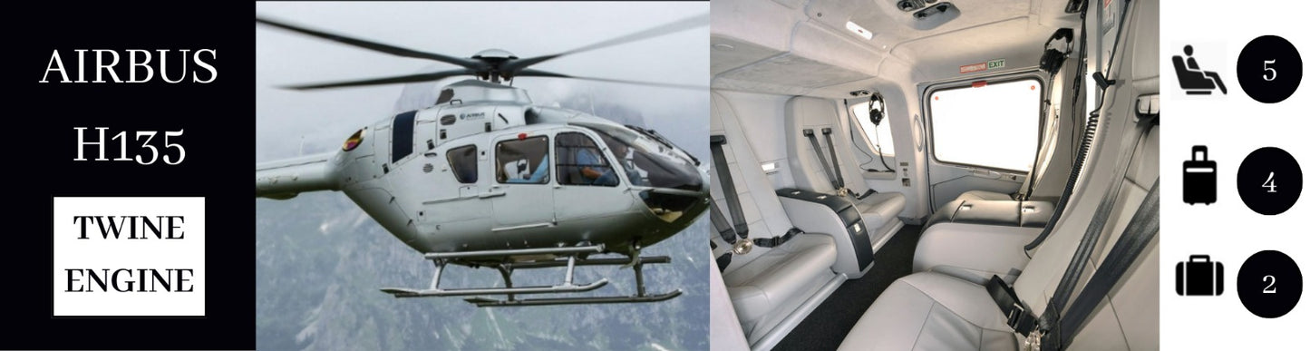 HELICOPTER TRANSFER FROM CHAMBERY (CMF) TO COURCHEVEL (LFLJ)